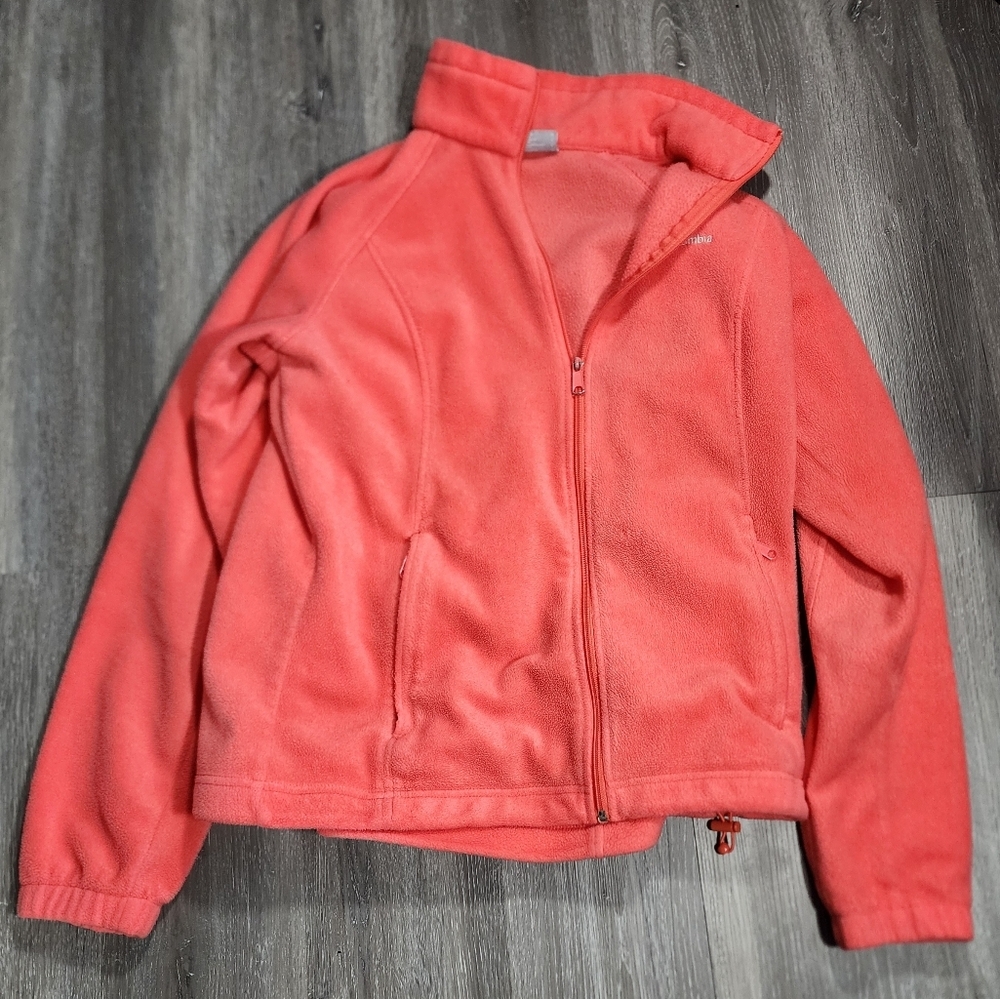 Columbia Women's Jacket Size Large Coral Pink